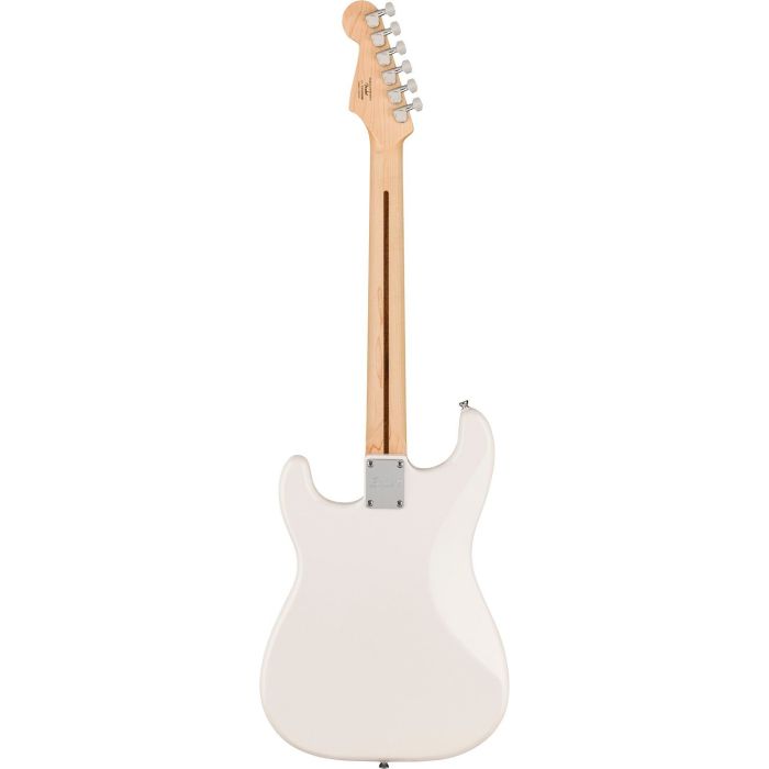 Squier Sonic Stratocaster Ht MN Arctic White, rear view