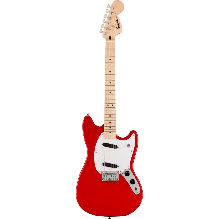 Squier Sonic Mustang MN Torino Red, front view