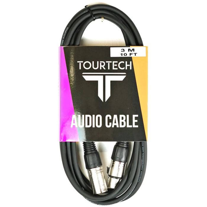 Tourtech TTMC-3 3M XLR To XLR Microphone Cable