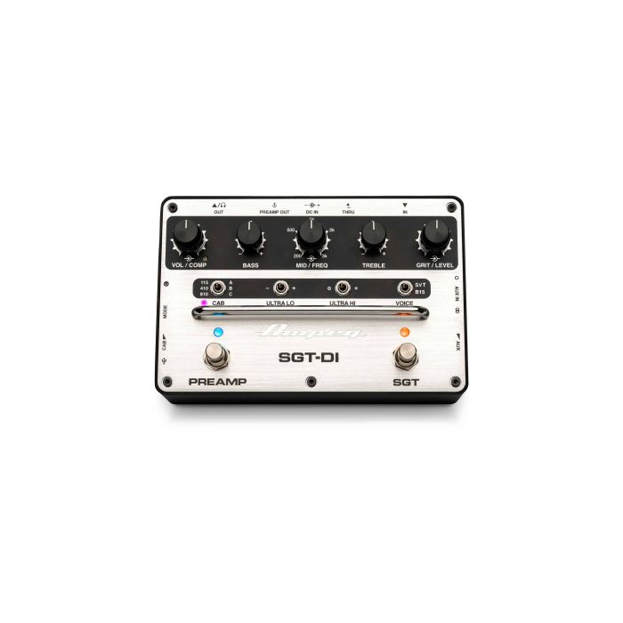Ampeg SG-TDI Bass Preamp and DI Pedal front