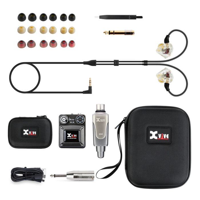 Xvive XU4T9 In-Ear Monitor Wireless System with T9 In-Ear Monitors Overview
