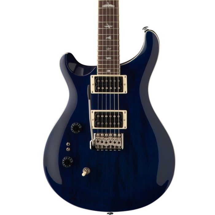 PRS SE Standard 24-08 Left-Handed Limited Edition Electric Guitar, Translucent Blue Body