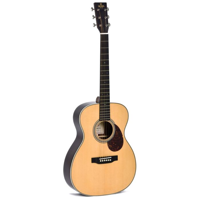 Sigma SOMR-28 Acoustic Guitar, Spruce and Rosewood front view