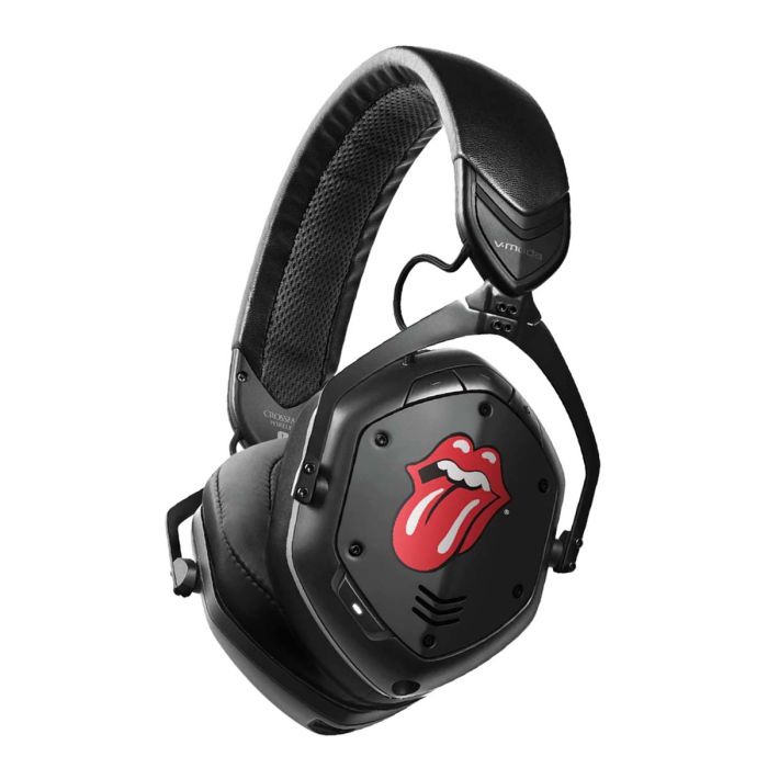V-Moda Crossfade 2 Rolling Stones Headphones - Classic Licks Angled