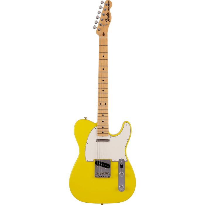 Fender MIJ Ltd International Color Telecaster MN Monaco Yellow, front view