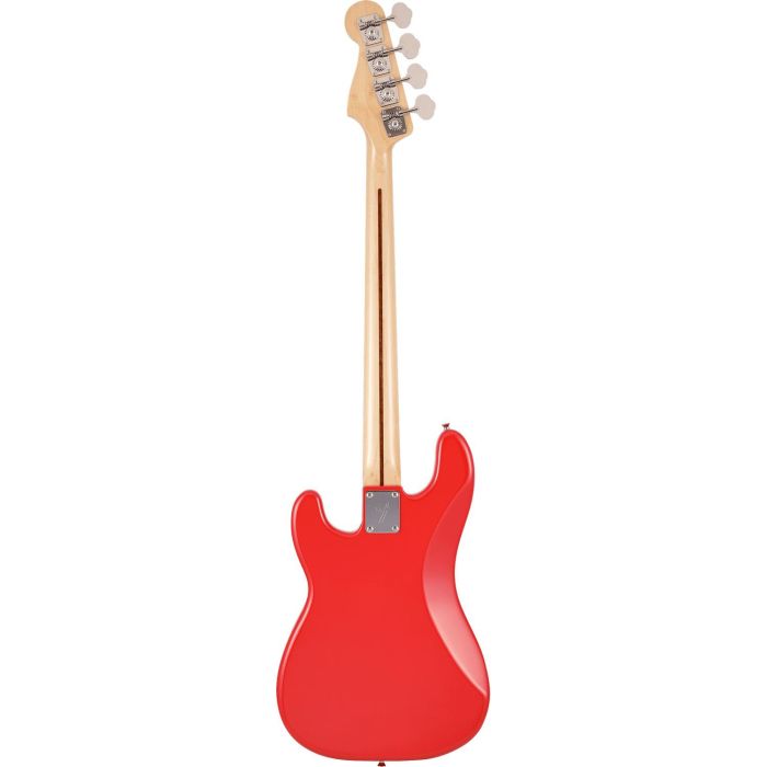 Fender MIJ Ltd International Color Precision Bass MN Morocco Red, rear view