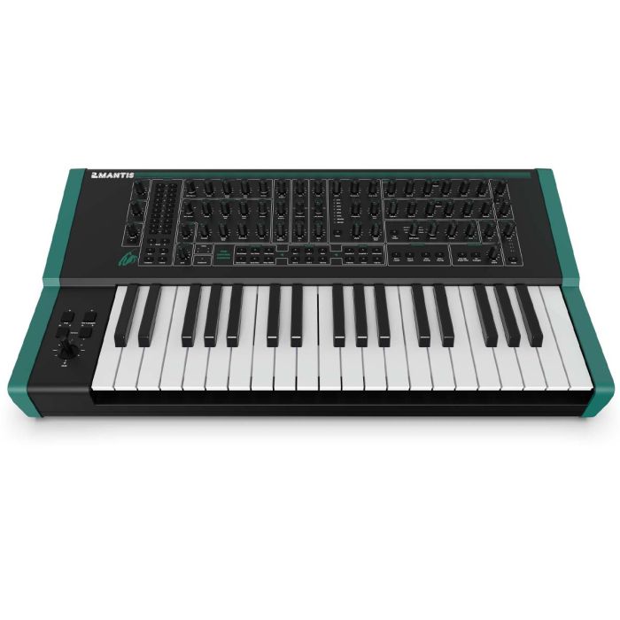 PWM Mantis Hybrid-Analog Keyboard Synthesizer Front Angled