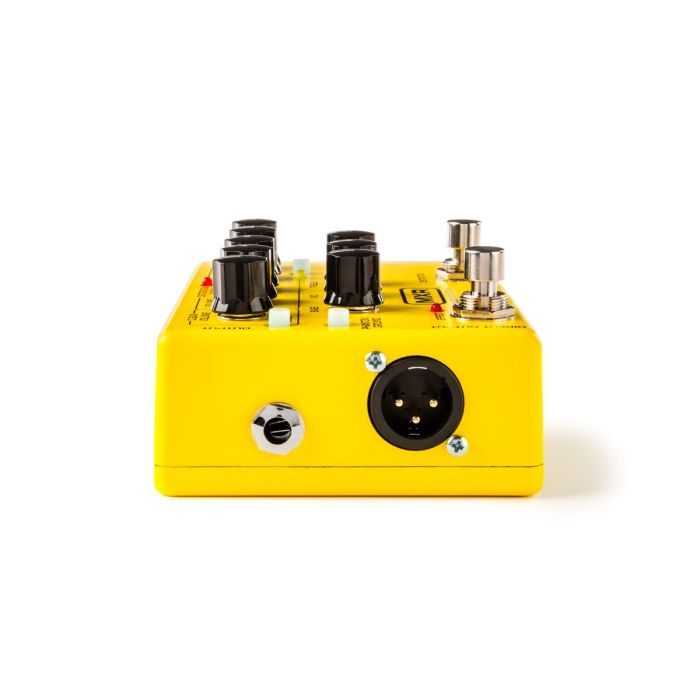 MXR M80 Bass DI+ Special Edition Yellow Left Side