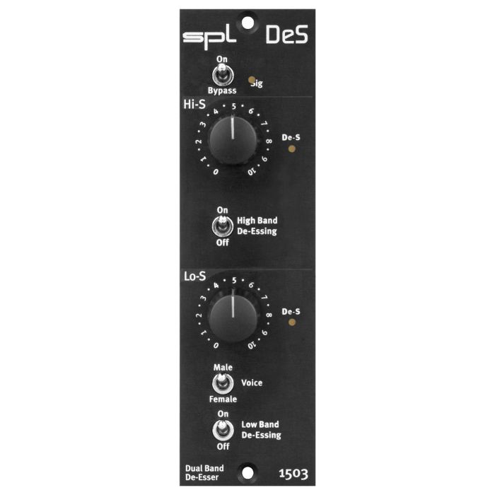 SPL DeS Dual Band DeEsser 500-Series Module