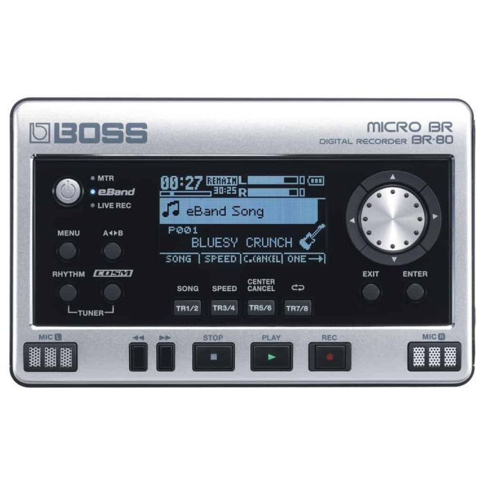 B Stock Boss Micro BR-80 Portable Digital Recorder front