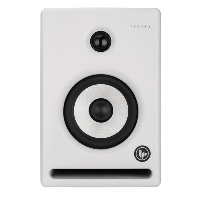 TruMix AR5 Active Studio Monitor - White (single) front view