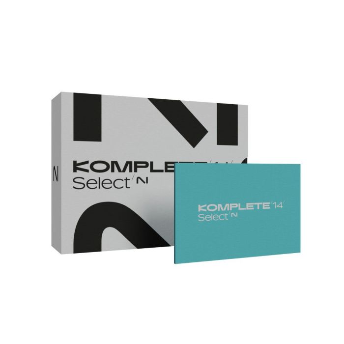 Native Instruments Komplete 14 Select, packaged with card