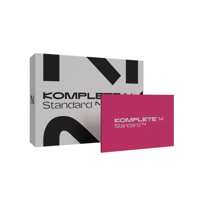 Native Instruments Komplete 14 Standard, packaged with card