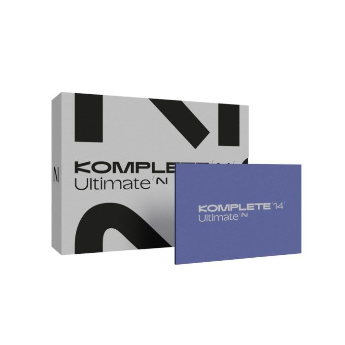 Native Instruments Komplete 14 Ultimate, packaged with card