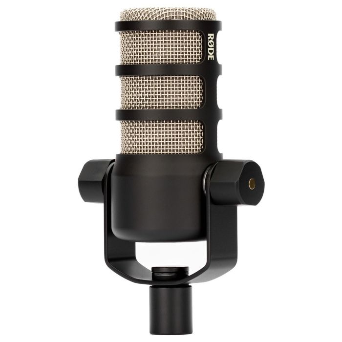 Rode Podmic Dynamic Podcasting Microphone Angled