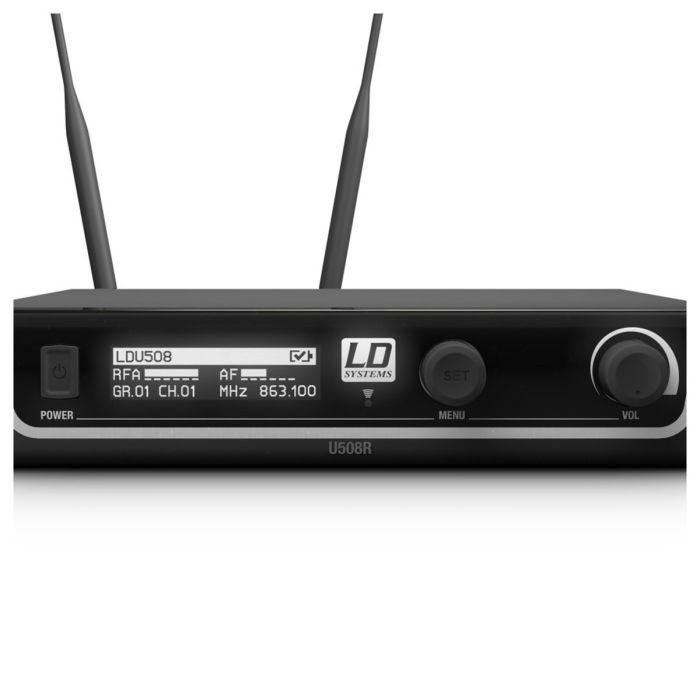 Transmitter in the LD Systems U508 HHD Single Handheld Dynamic Mic Wireless System