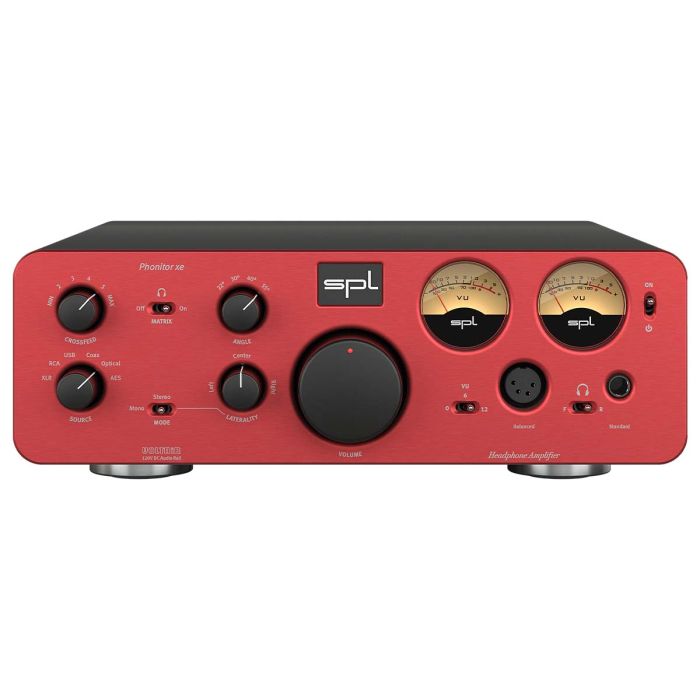 SPL Phonitor XE Headphone Amplifier, Red