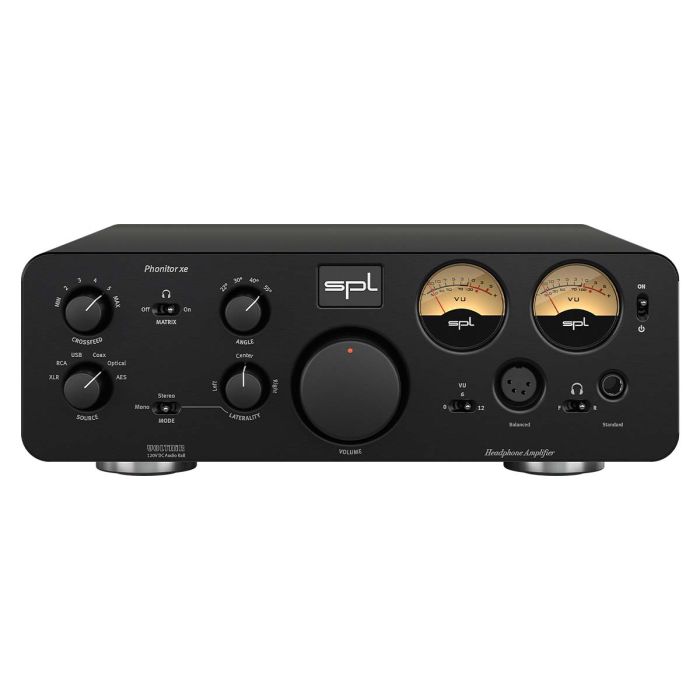 SPL Phonitor XE Headphone Amplifier, Black Front