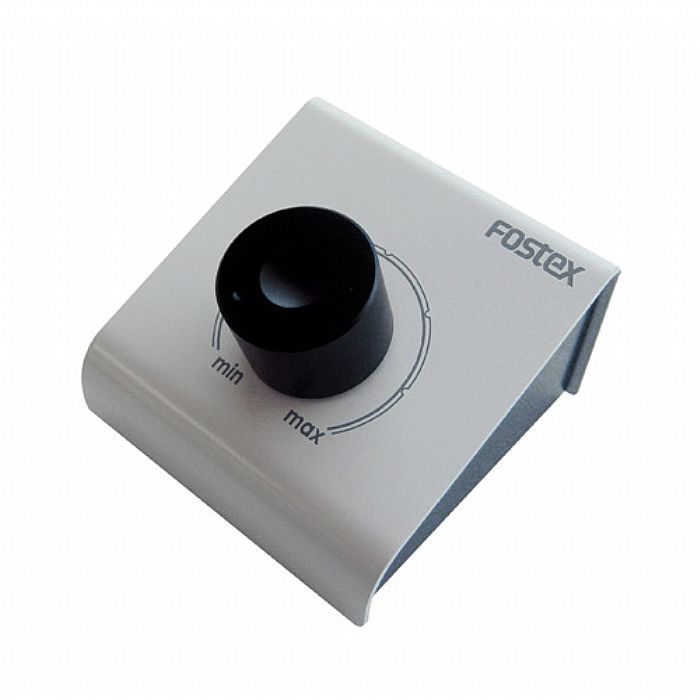 Fostex Pc1e Volume Controller White, angled view