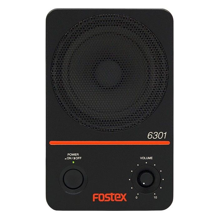 Fostex 6301dt Active Monitor Speaker With Dante Connectivity, front view