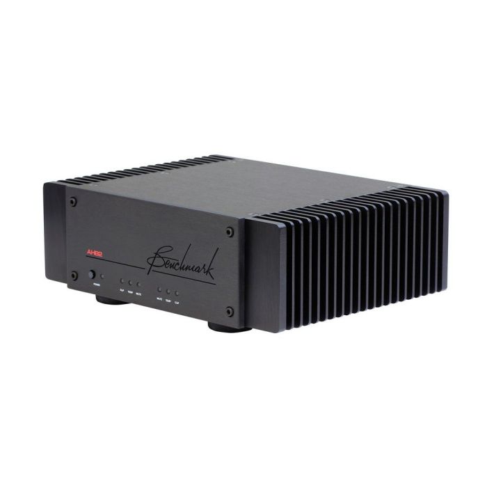 Benchmark Ahb2 High Res Amplifier Black, front view