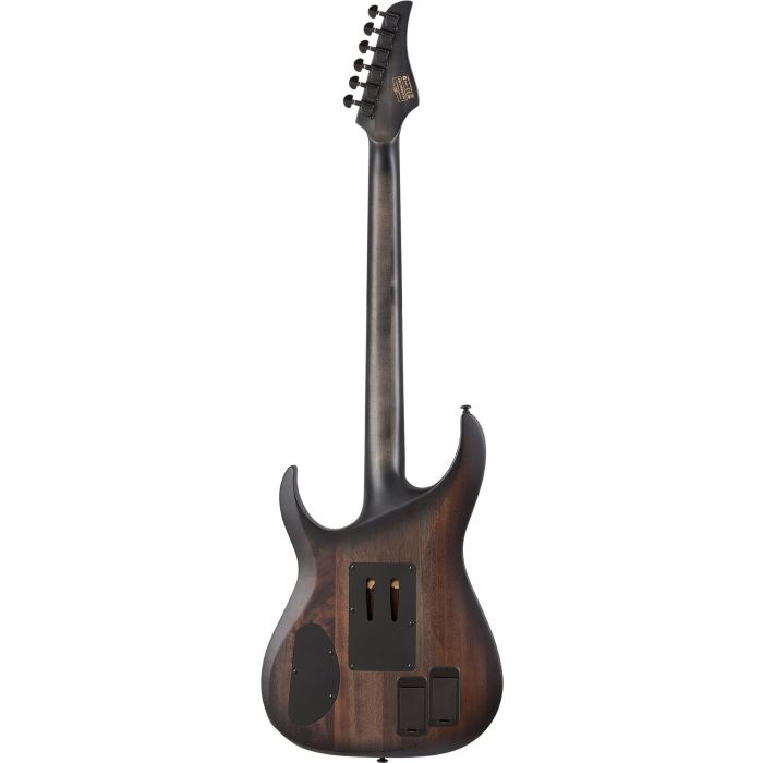 Schecter Banshee GT-FR S Charcoal Burst Electric Guitar bACK