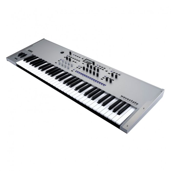 Korg Wavestate SE Platinum Edition 61-Note Wave Sequencing Synthesizer Angled