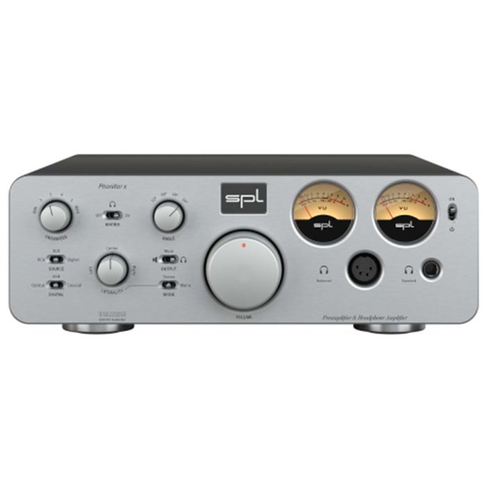 SPL Phonitor x Headphone Amplifier and Preamp, Silver