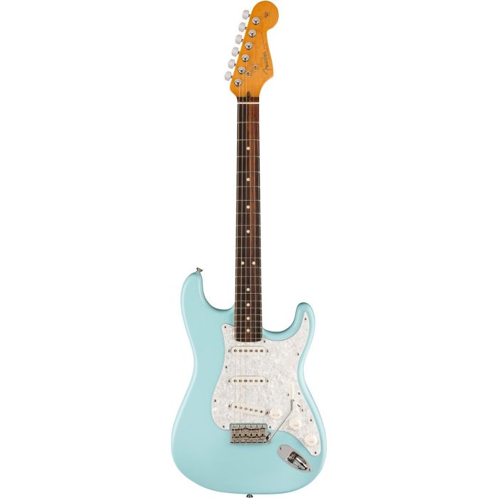 Fender Limited Edition Cory Wong Stratocaster Daphne Blue, front view