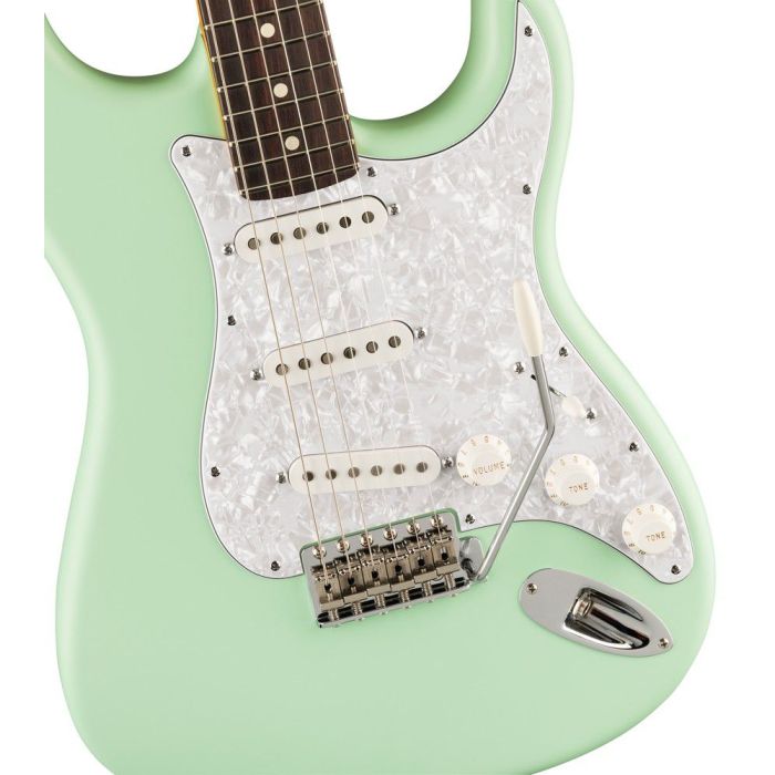 Fender Limited Edition Cory Wong Stratocaster Surf Green, body closeup