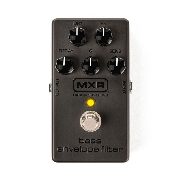 MXR M82 Bass Envelope Filter Blackout Edition Pedal top-down view