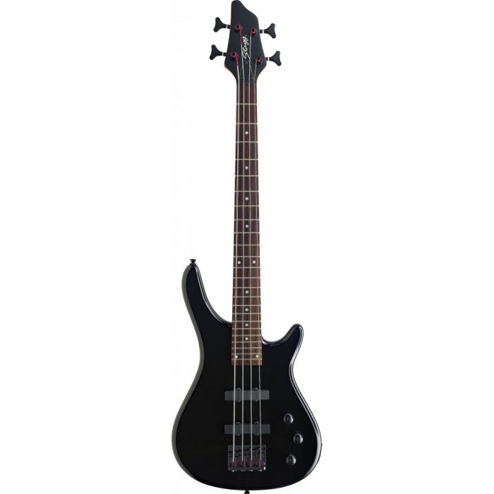 Stagg BC300 3/4 Scale Bass Guitar, Black
