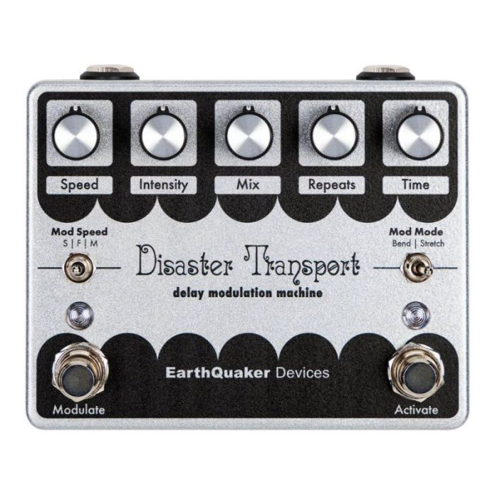 EarthQuaker Devices Disaster Transport Legacy Reissue top-down view