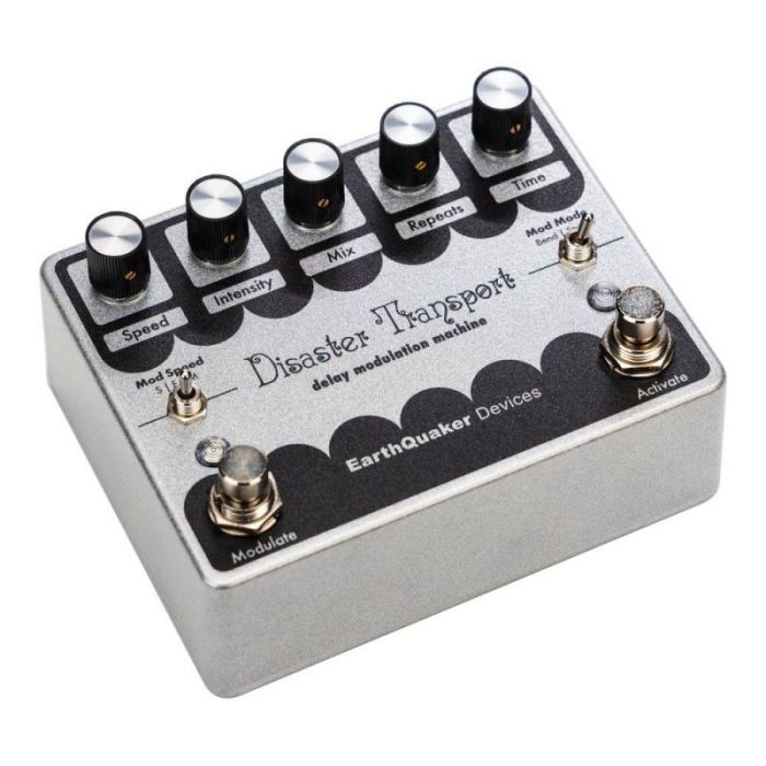 EarthQuaker Devices Disaster Transport Legacy Reissue right-angled view