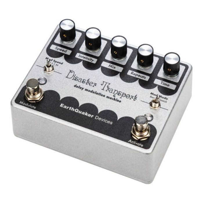 EarthQuaker Devices Disaster Transport Legacy Reissue left-angled view