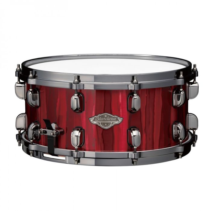 Tama Starclassic Performer 14x6.5 Snare Drum in Crimson Red Waterfall - Black Nickel Hardware
