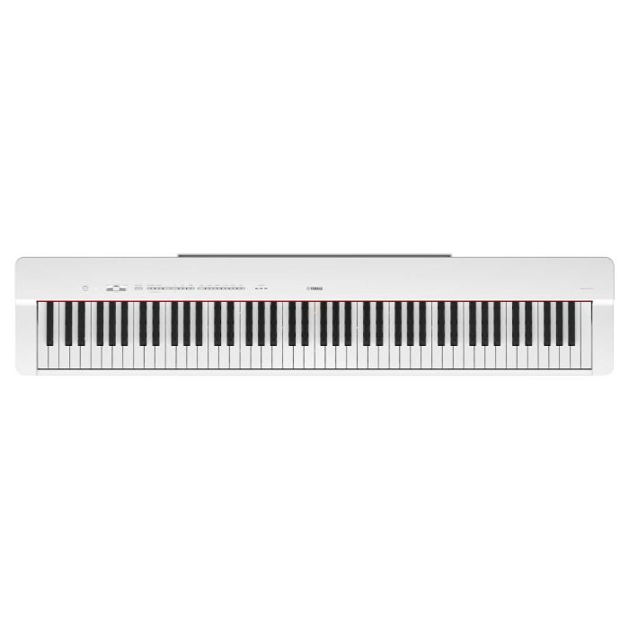 Yamaha P-225 Digital Piano Keyboard White Front