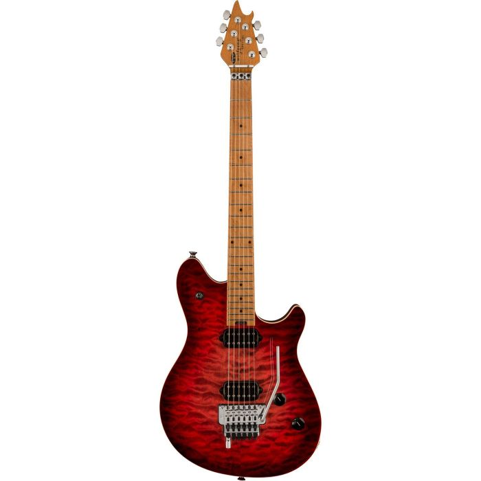 EVH Wolfgang Special QM Baked MN Sangria, front view
