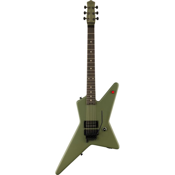 EVH Limited Edition Star EB Matte Army Drab, front view