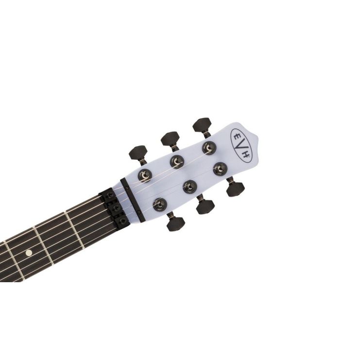 EVH Limited Edition Star EB Primer Gray, headstock front