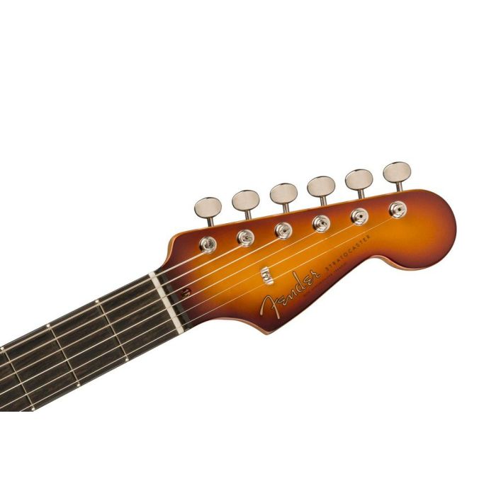 Fender Limited Edition Suona Stratocaster Thinline EB Violin Burst, headstock front
