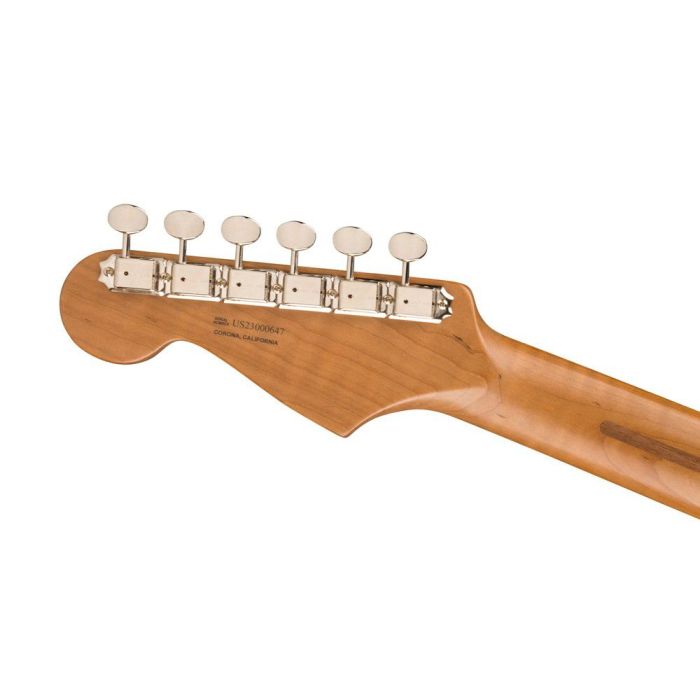 Fender Limited Edition Suona Stratocaster Thinline EB Violin Burst, headstock rear