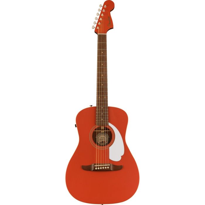 Fender Malibu Player WN WPG Fiesta Red, front view