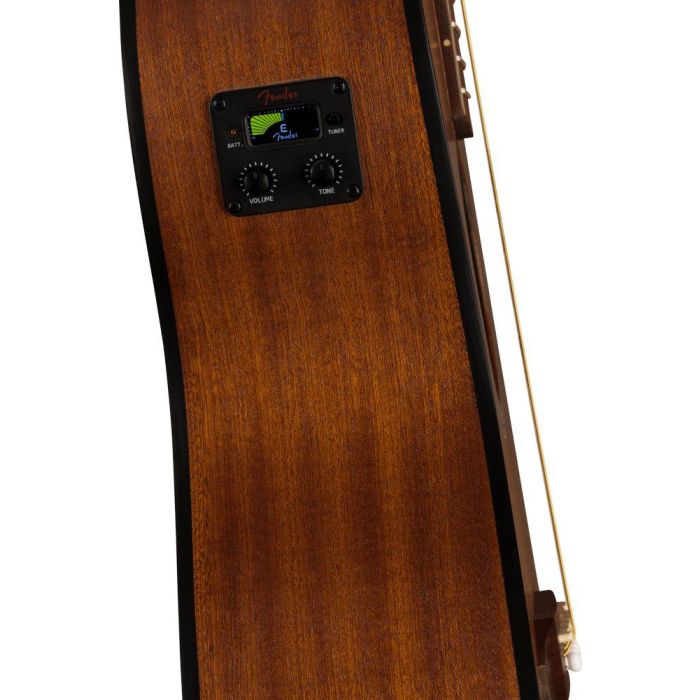 Fender Monterey Standard WN Natural, electronics closeup