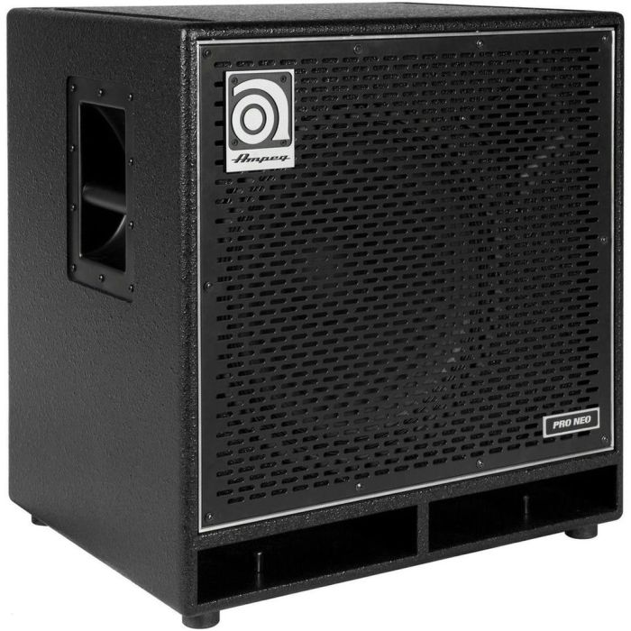 The Ampeg PN-115HLF Speaker Cabinet is a high performance and robust 1 x 15", 575 watt bass speaker cabinet with an impedance of 8 ohms that incorporates a custom made Eminence neodymium LF driver to deliver a frequency of response of 28Hz to 10kHz which 