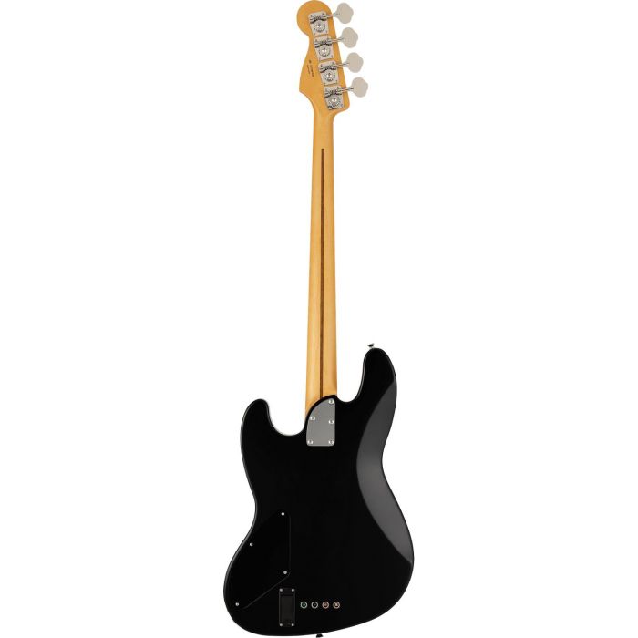 Fender Ltd Ed Made In Japan Elemental Jazz Bass HH RW Stone Black, rear view