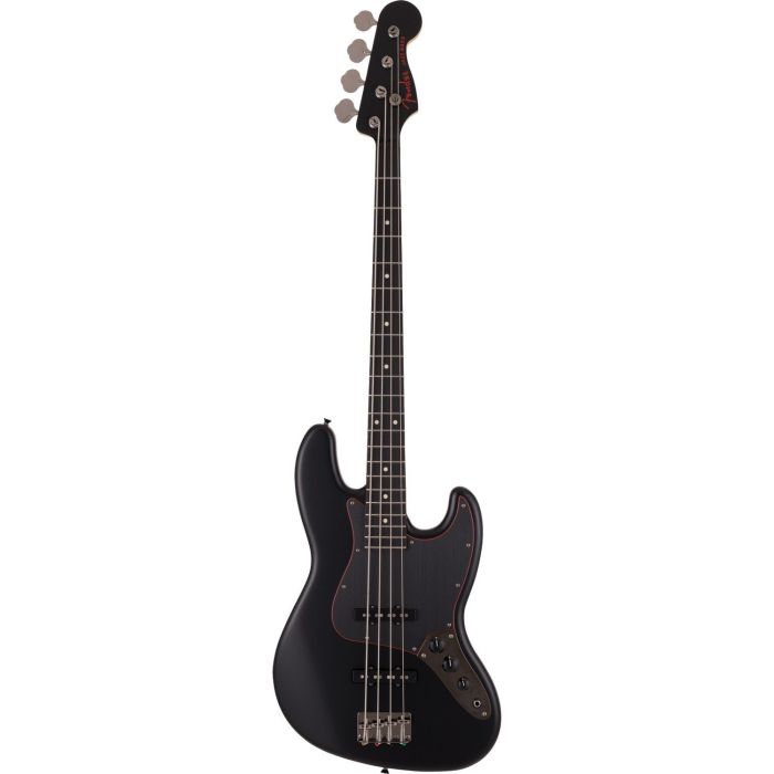 Fender Ltd Hybrid II Jazz Bass RW Noir Black front view