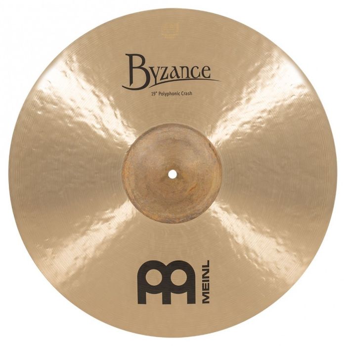 Meinl Byzance Traditional Polyphonic Crash 19" top