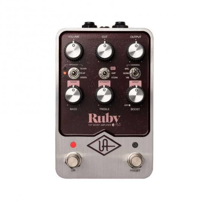 Universal Audio Ruby 63 Top Boost Amplifier Front