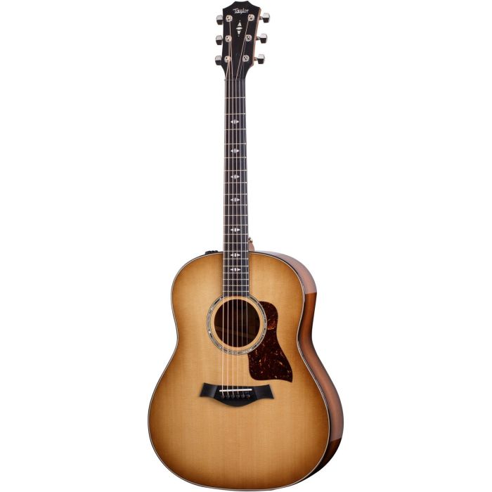 Taylor 517e Grand Pacific Electro Acoustic, Urban Ironbark front view
